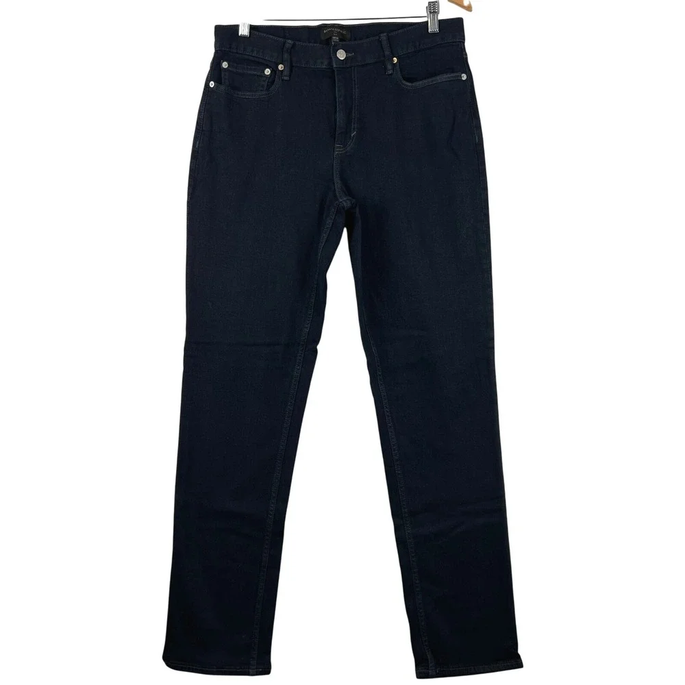 Banana Republic Mens Slim‎ Jeans 34x34 Dark Wash Denim Casual Pants